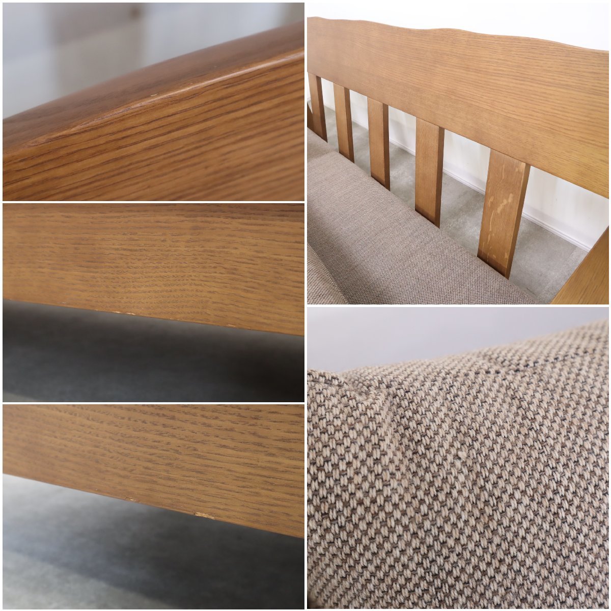 飛騨産業「木かげ」シリーズ 3人掛けソファ – バナルオンライン