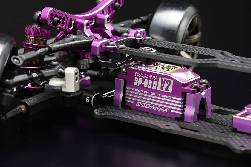 Banzai Hobby - Yokomo DP-YD2ZXP YD-2 ZX RWD RC DRIFT Purple