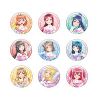 ラブライブ！School idol STORE】μ's 公式缶バッジ Snow halation ver