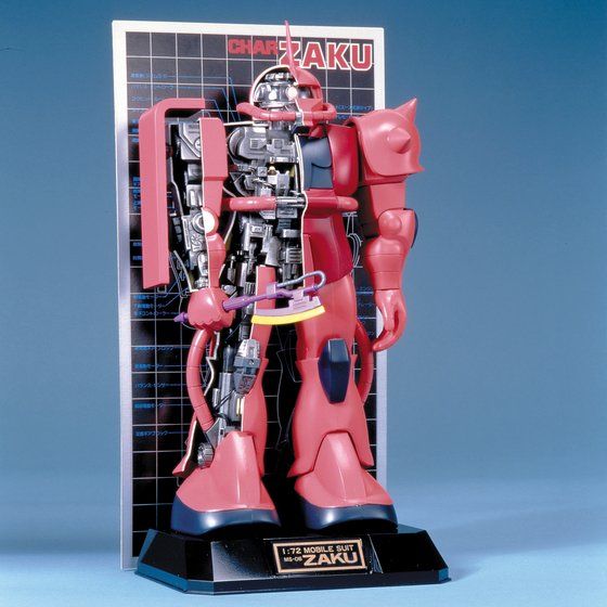 1/72 MS-06S シャア専用ザク (メカニック・モデル)│株式会社BANDAI