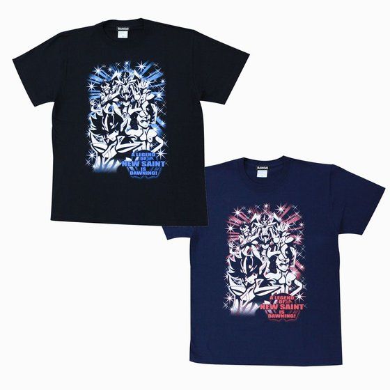 聖闘士星矢Ω Tシャツ 聖闘士集合柄 | 聖闘士星矢シリーズ ファッション