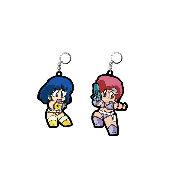 TVアニメ『ダーティペア』40周年記念展 半立体ラバーストラップ（全2種