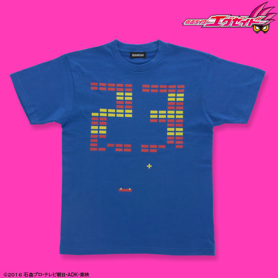 仮面ライダーエグゼイド 宝生永夢 Tシャツ 23柄 ロイヤルブルー | 仮面