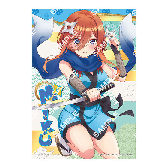 ジャンボカードダス/フラットガシャポン】五等分の花嫁∽ クリア