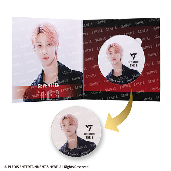 フラットガシャポン】SVTアクリルコースターディスプレイ From PLEDIS