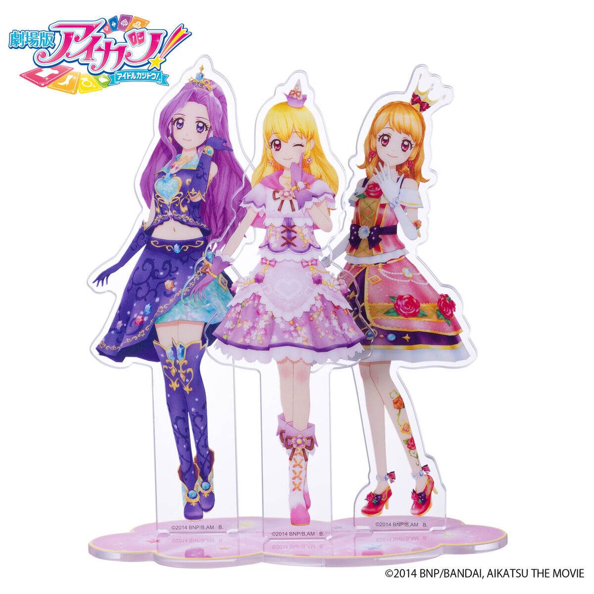 劇場版 アイカツ！アクリルスタンド（データカードダスver.）オンパレ