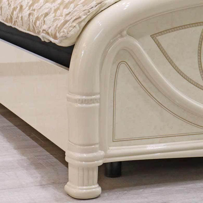 サルタレッリ フローレンス ベッドフレーム シングル アイボリー