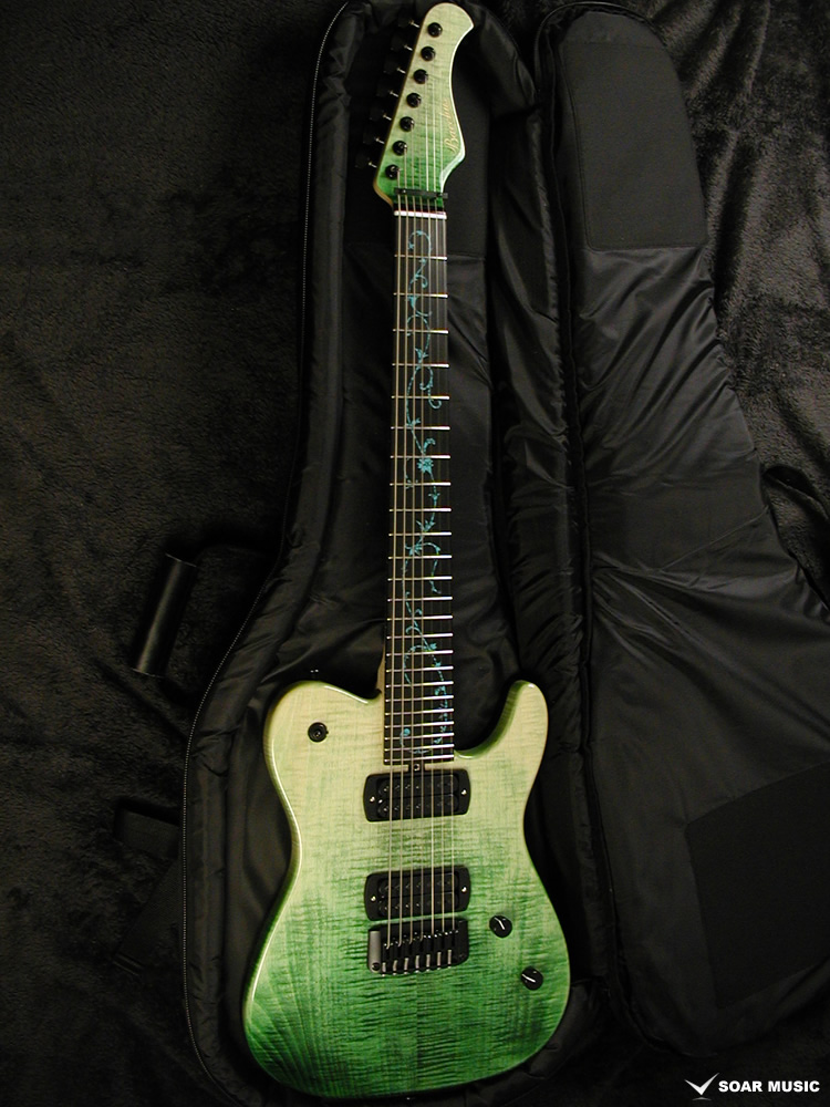 T7-CUSTOM/E-MF'18 CGR-GRD (Bacchus) エレキギター 7弦ギター