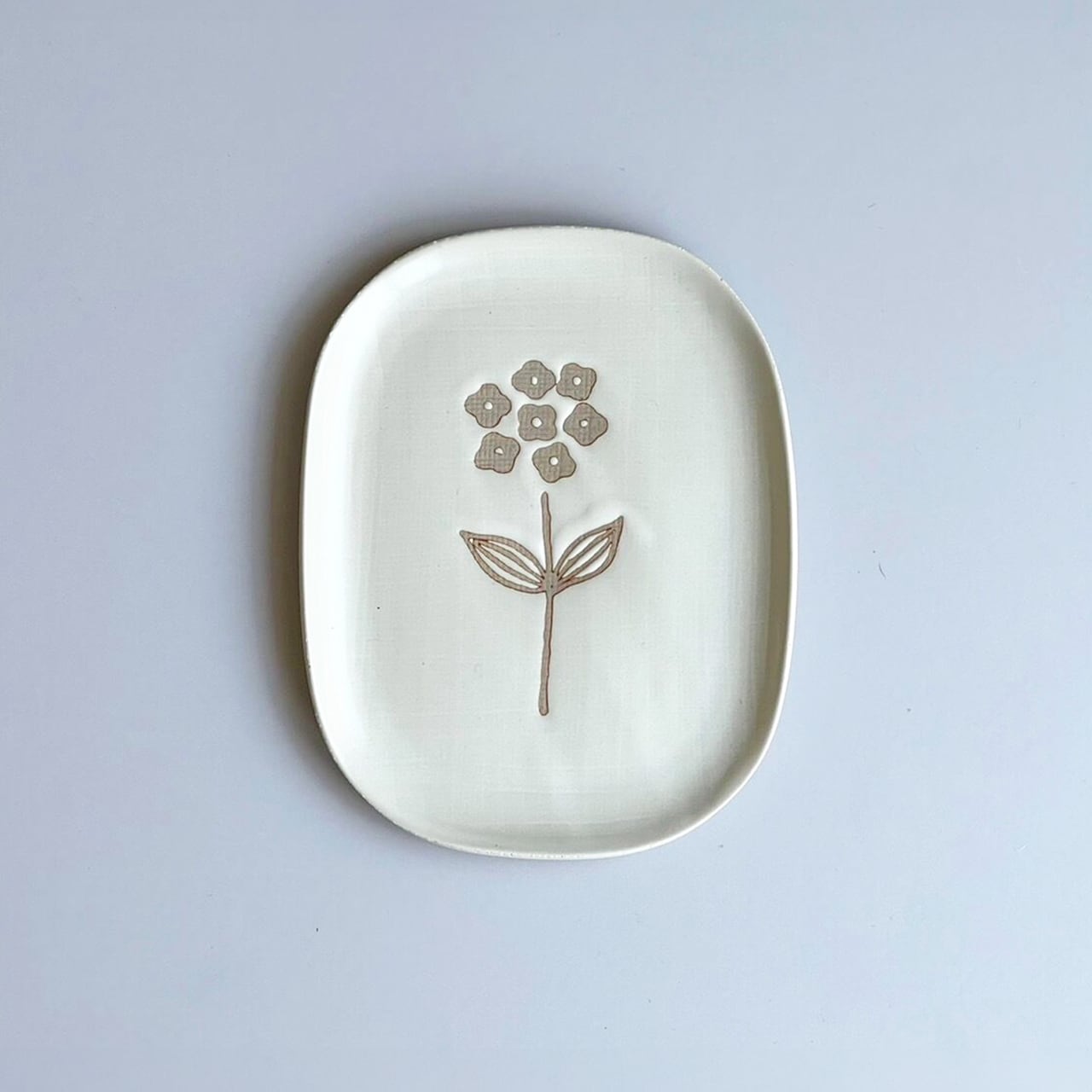 A2360 wanohana中皿（白） | KANESAN1893