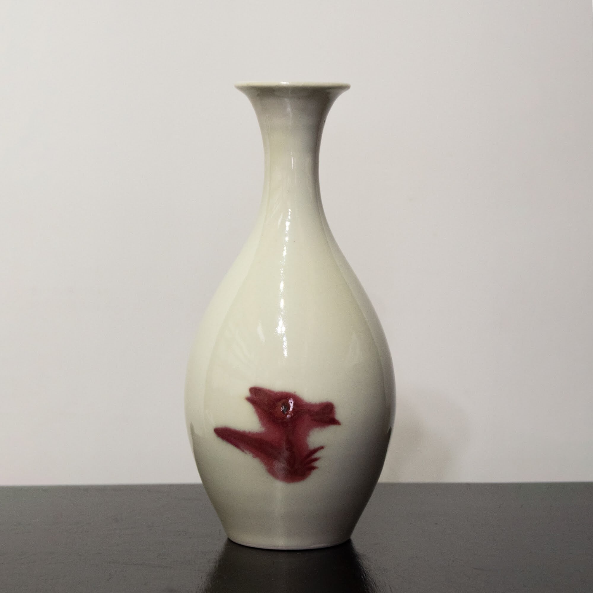 辰砂草花文天狗谷瓶 | 陶祖李参平窯 onlineshop