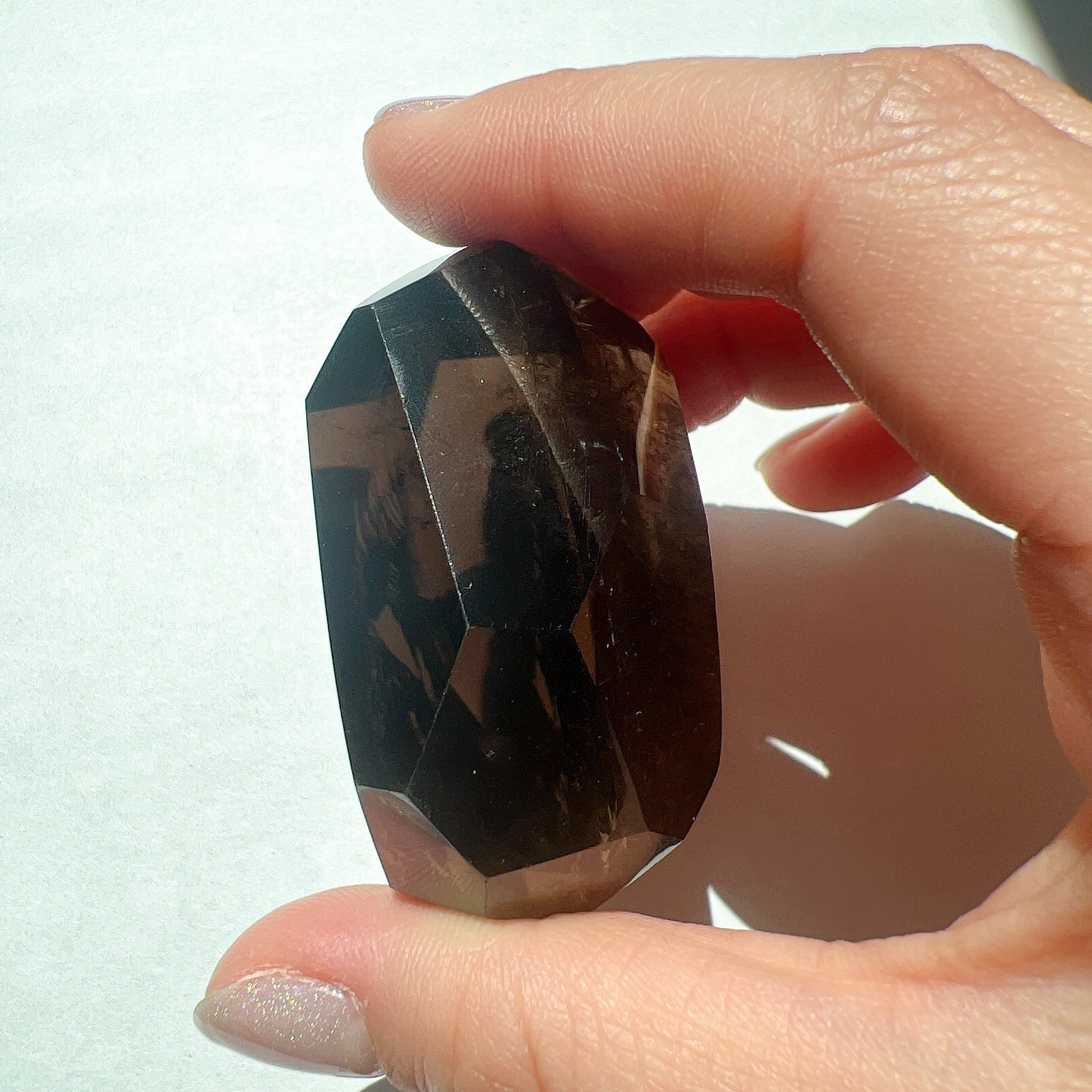 虹入り♡スモーキークォーツフリーフォーム | Lithica