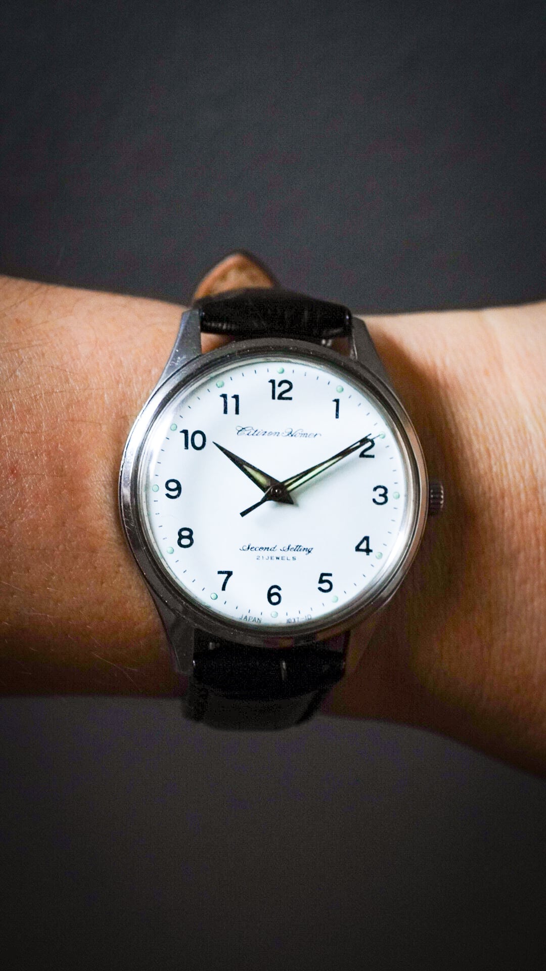 1969】CITIZEN シチズン 国鉄 ホーマー 《JNR 鉄道時計 実物