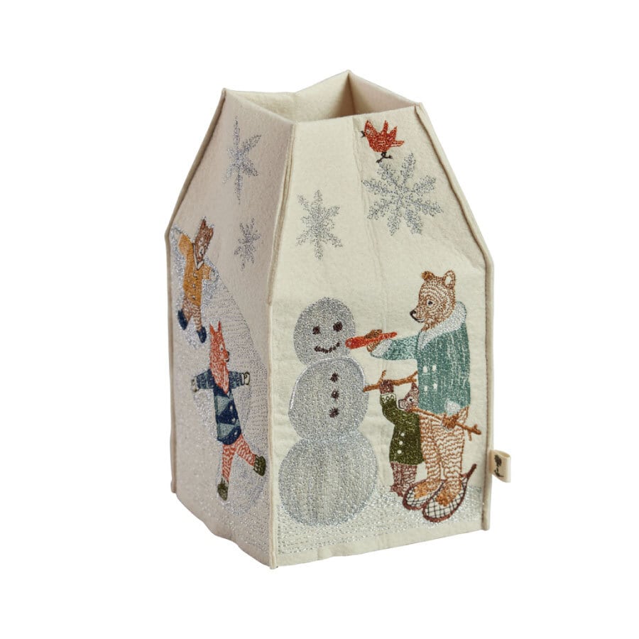 CORAL&TUSK [Snow Day Tissue Box Cover] 雪の日 ティッシュカバー