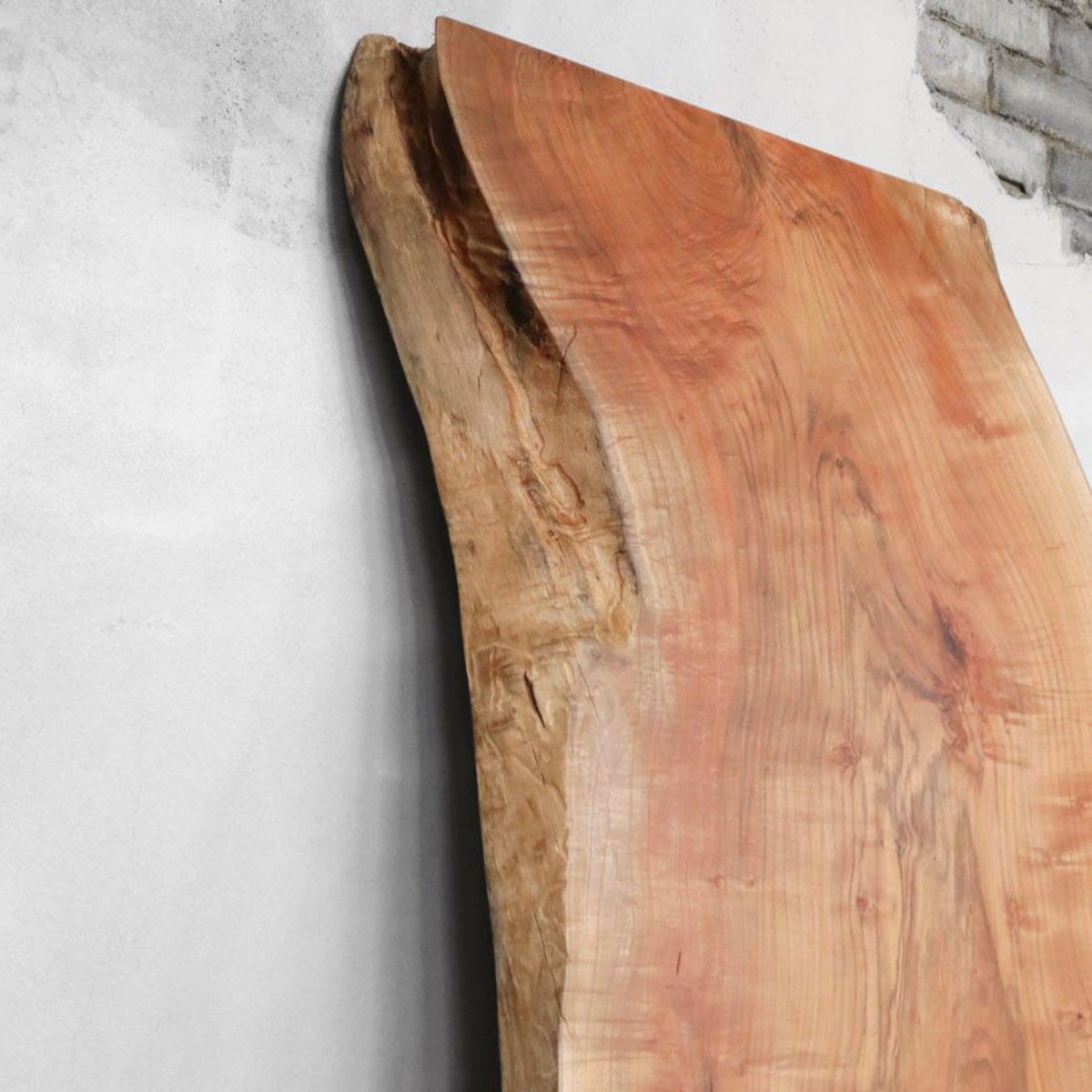 無垢一枚板 山桜《C-549》W2100/完成品 | オーダーメイドのアイアン