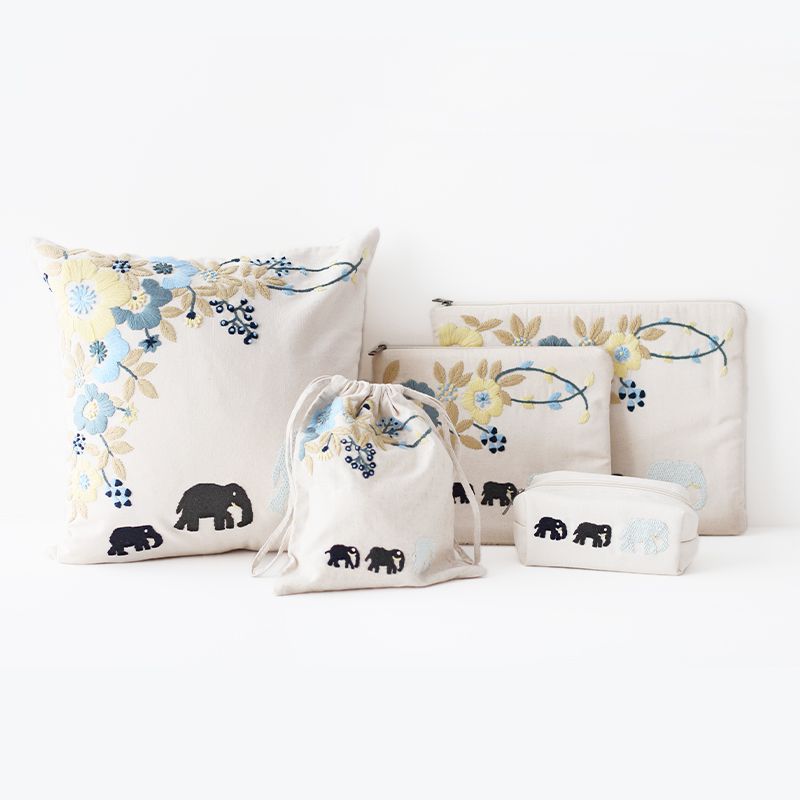 刺繍iPadポーチ | ボー・デコール オンラインショップ