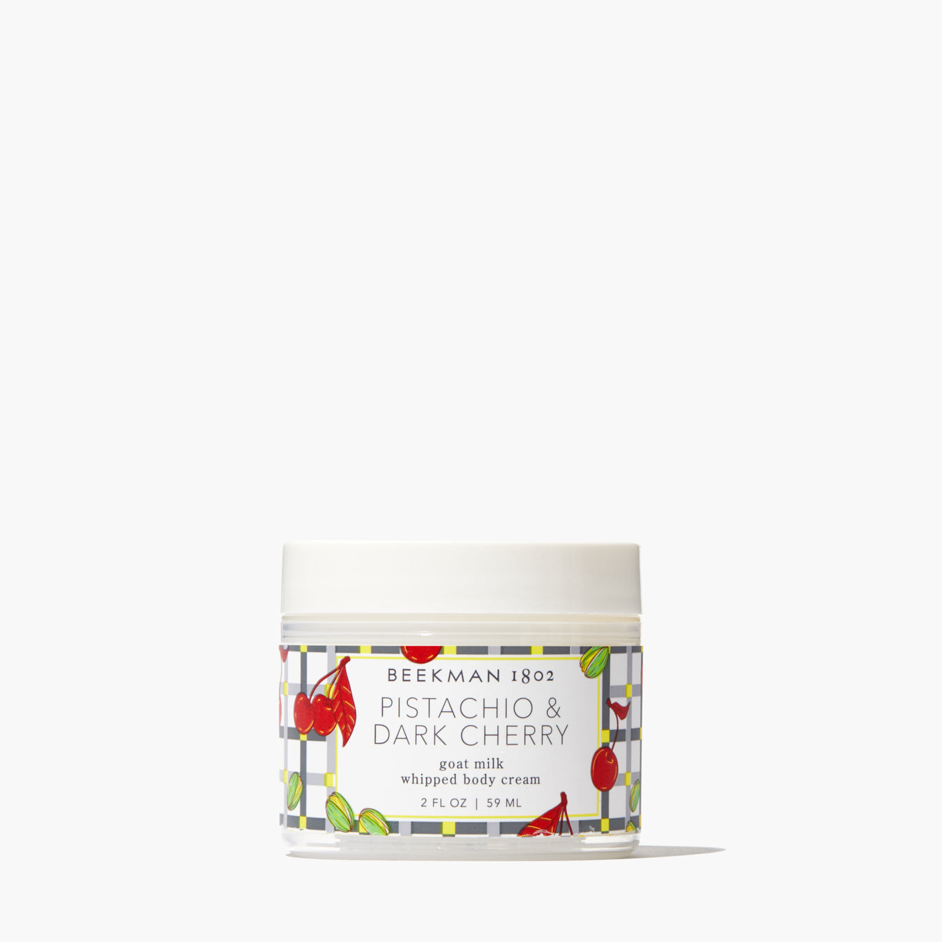 Pistachio & Dark Cherry Whipped Body Cream