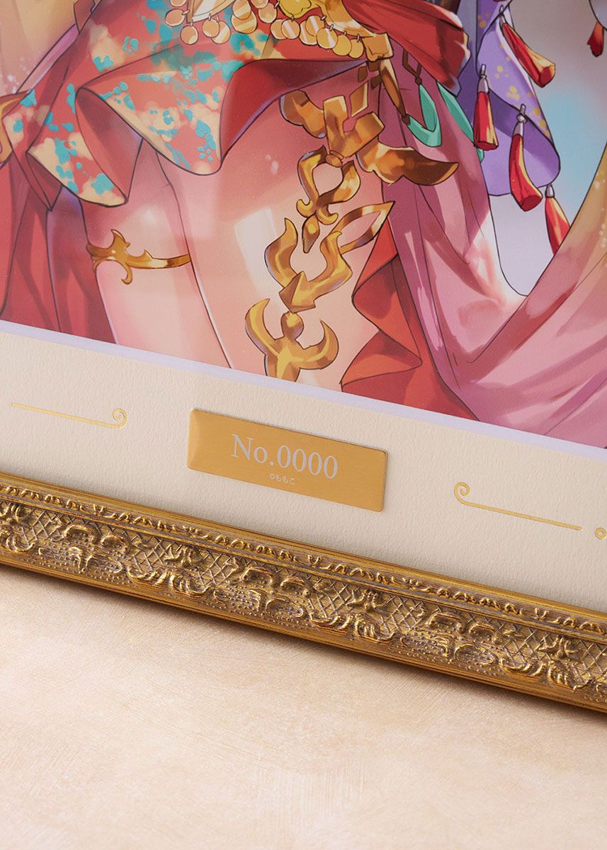 ももこ氏オリジナルイラスト』 キャラファイングラフ ももこ氏