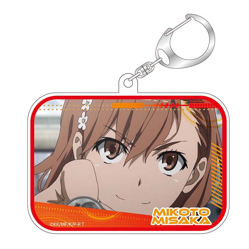 とある科学の超電磁砲T』 アクリルキーホルダー キャラクターグッズ