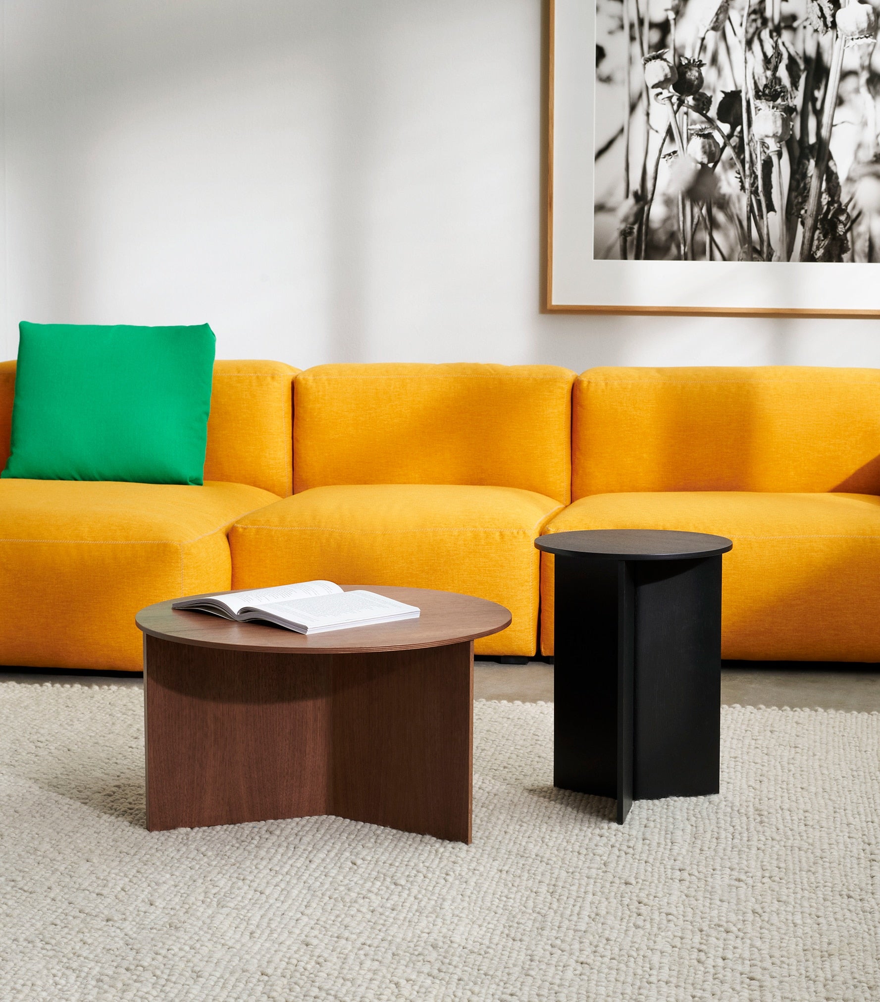 HAY ヘイ SLIT TABLE WOOD ROUND スリットテーブル ウッド ラウンド