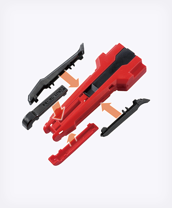 BX-30 カスタムグリップ レッドVer.｜製品情報｜BEYBLADE X タカラ