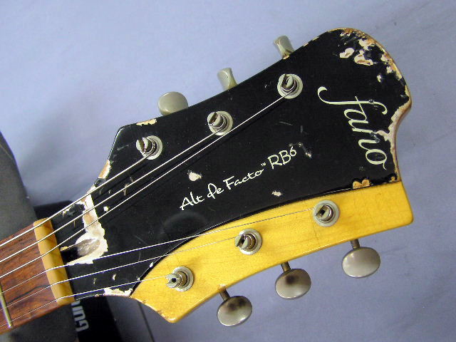 FANO Alt de Facto RB6 Gold-Top Gold Heavy Distress – 神戸ギター
