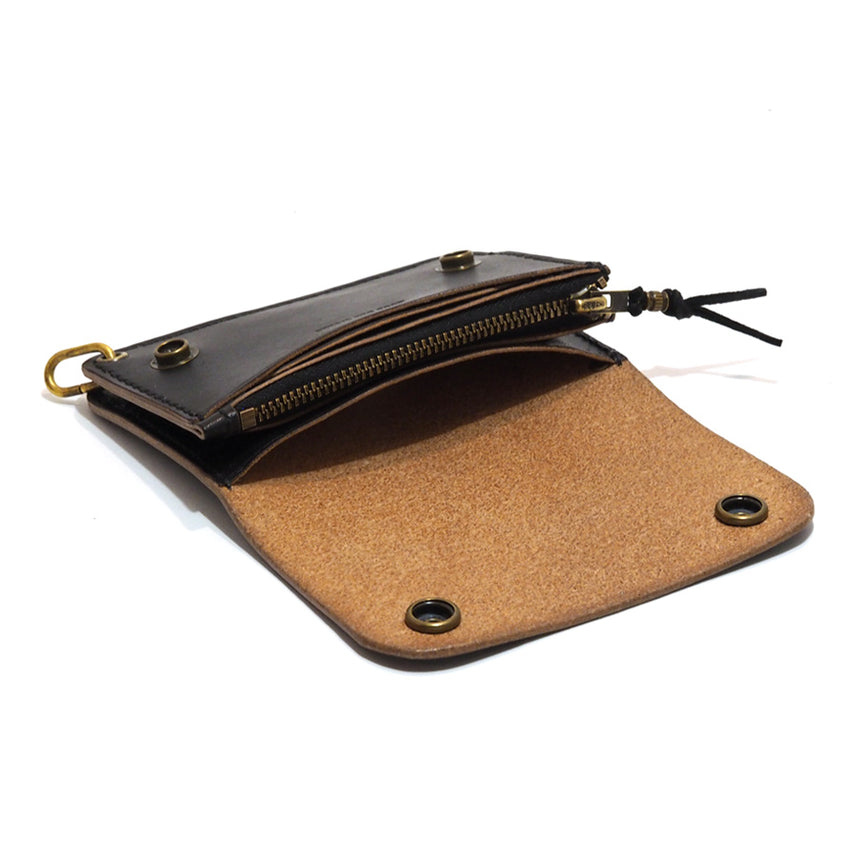 ショートトラッカーウォレット42 茶芯 栃木レザー – BACKORDER