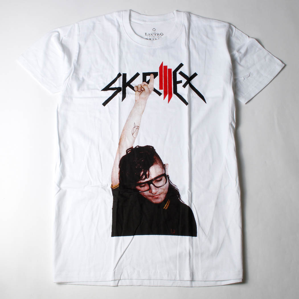 ロックTシャツ Skrillex スクリレックス Sonny Moore サニー ムーア