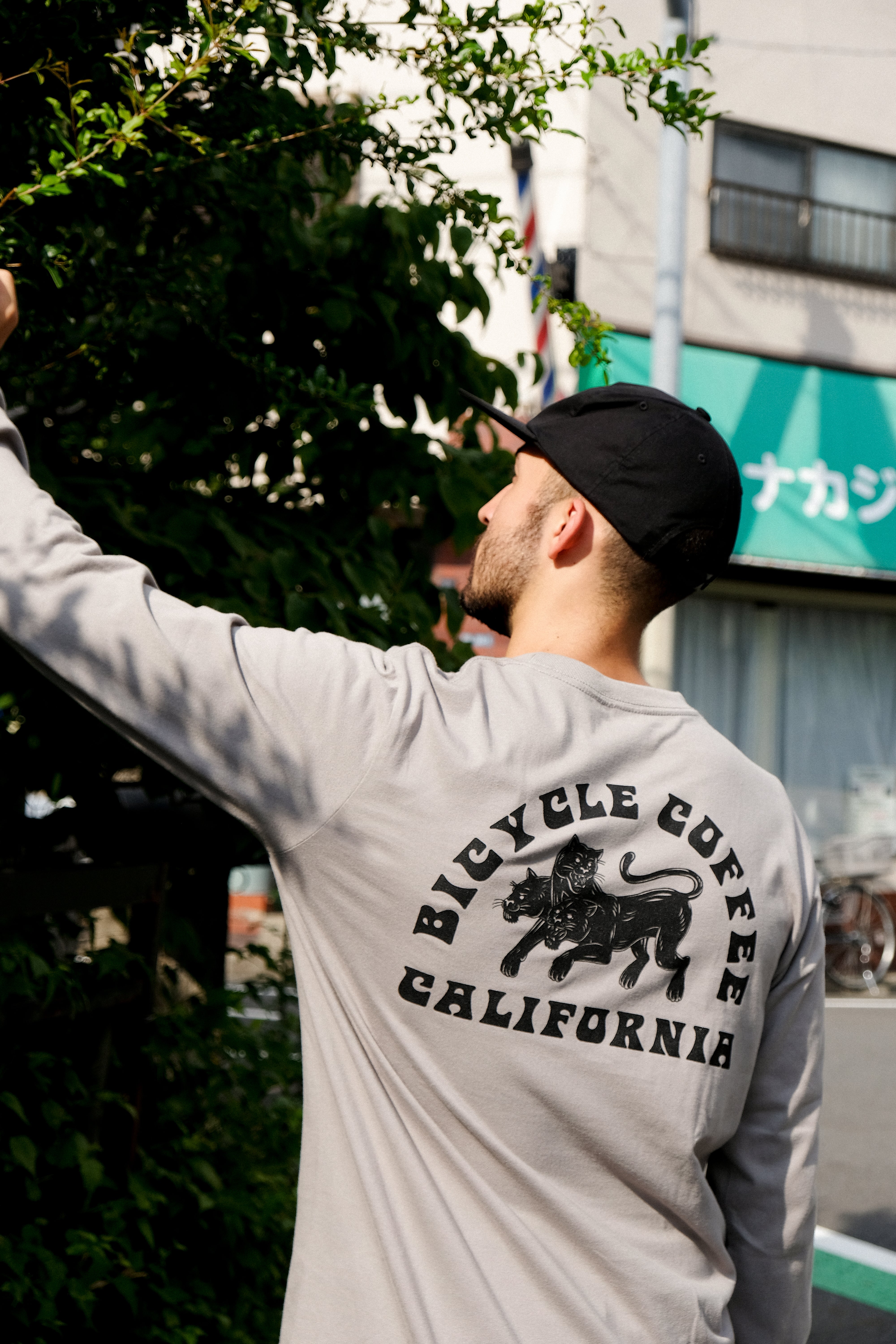 Panther L/S Tee – Bicycle Coffee Tokyo