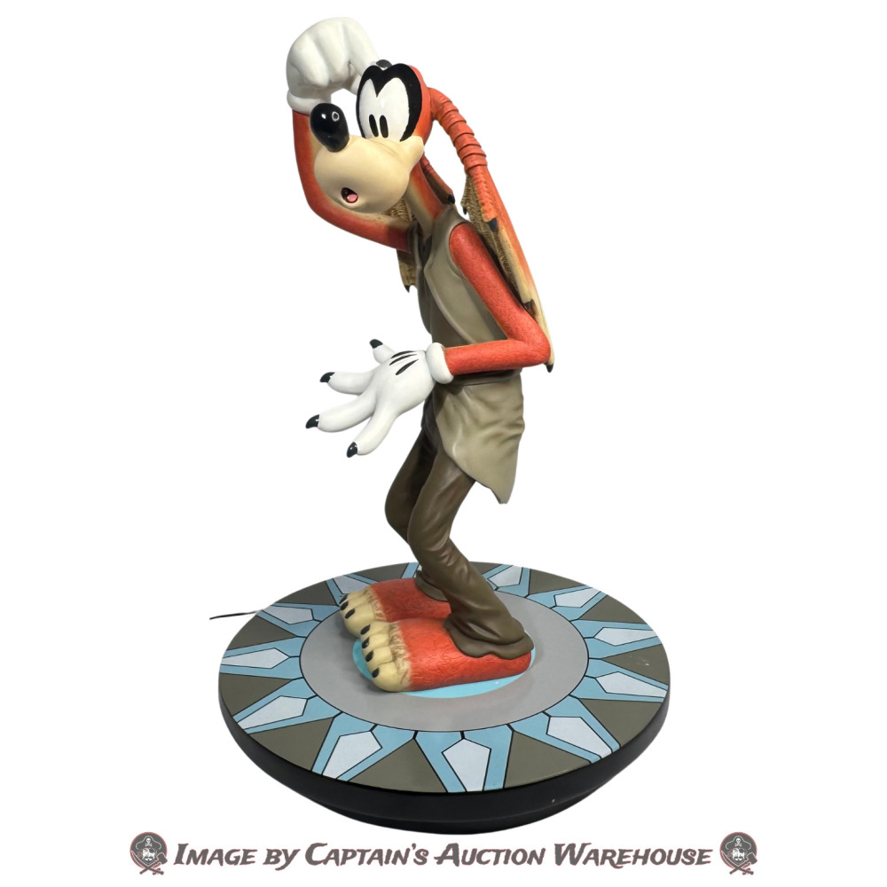 DISNEY STAR WARS WEEKEND 2008: GOOFY AS JAR JAR BINKS STATUE