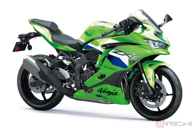 RR」グレードを日本初導入!! カワサキの4気筒250ccスーパースポーツ