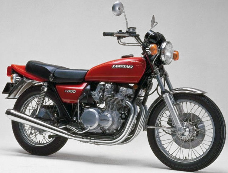 小さく見えるか大きく見えるか Z650 （KZ650B） -since 1976- - バイク