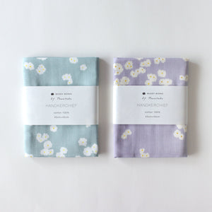 MUDDY WORKS by トモタケ] ダブルガーゼハンカチ / petals – BIRDS' WORDS