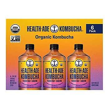 Health-Ade Passion Fruit Tangerine Kombucha, 6 pk./16 oz. | BJ's
