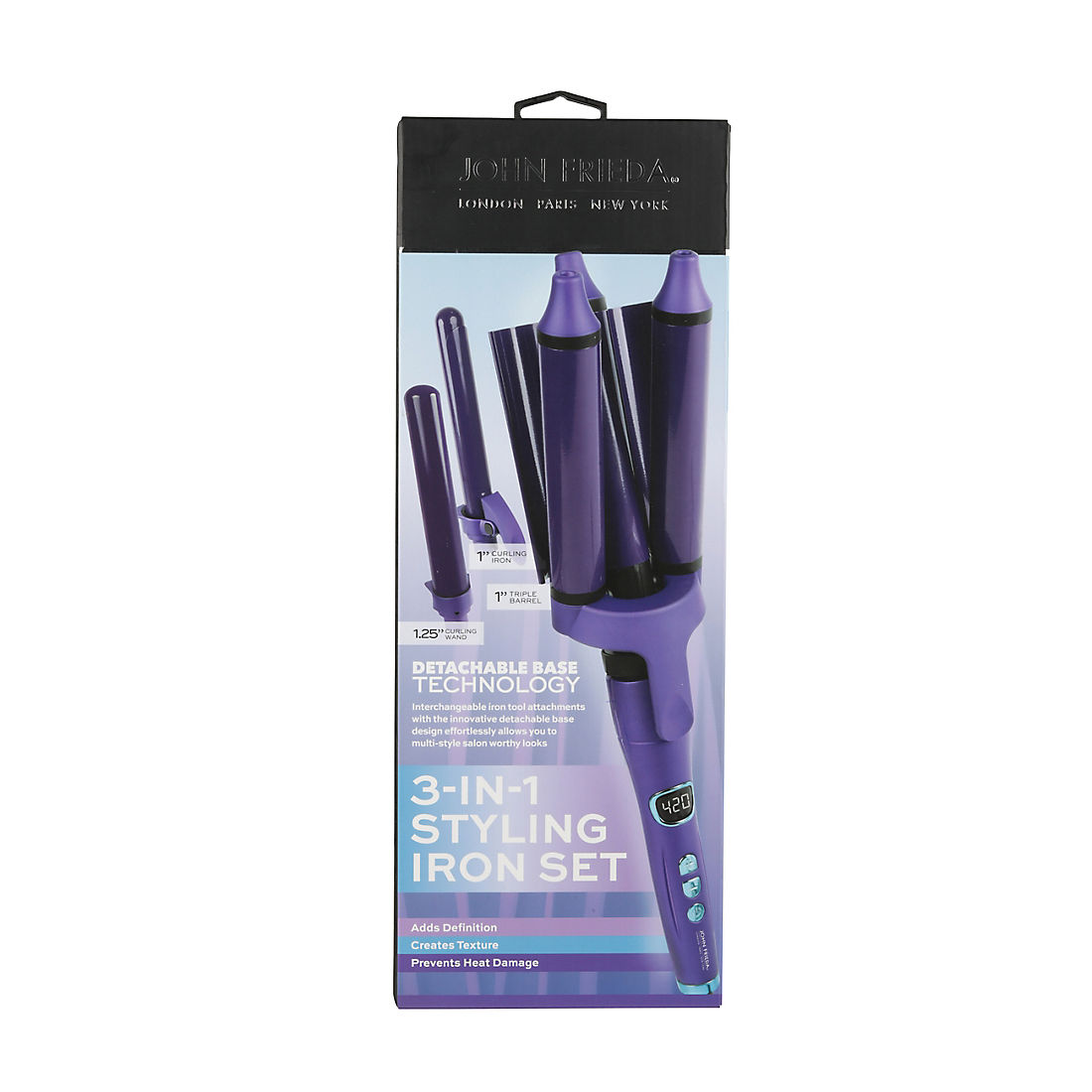 John Freida 3-in-1 Styling Iron Set | BJ's Wholesale Club