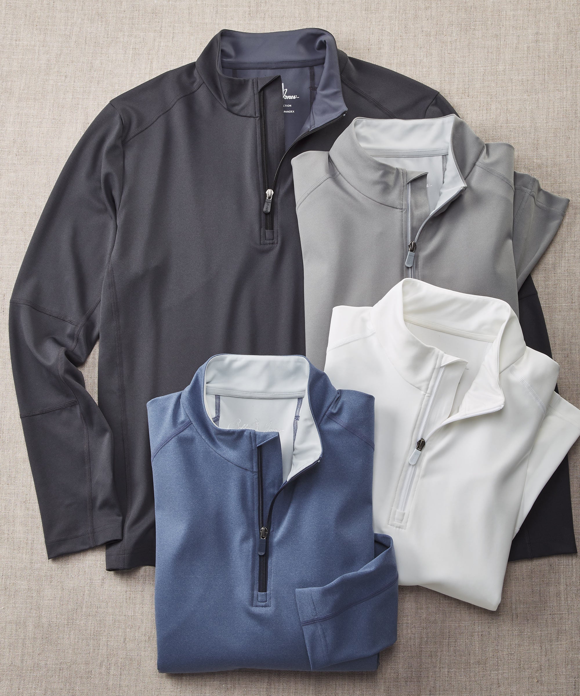 Performance Viking Quarter-Zip Long-Sleeve Pullover - Bobby Jones