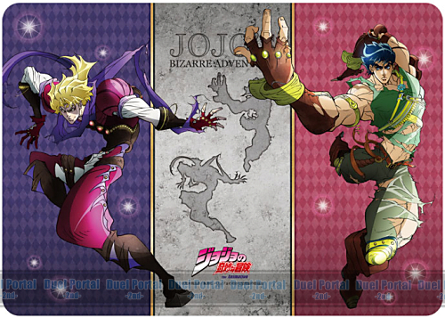 プレイマット】「ジョジョの奇妙な冒険」から「ジョナサン＆ディオ