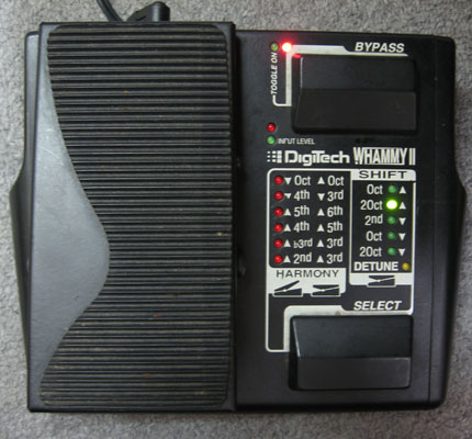 DigiTech Whammy Pedal(黒ワーミー)の修理 | Studio GREAM (スタジオ