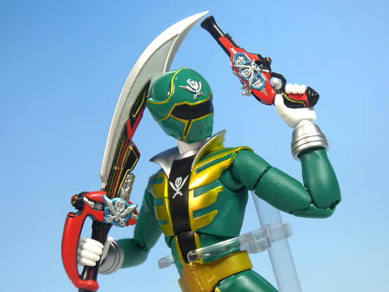 S.H.フィギュアーツ ゴーカイグリーン」代行ミニミニレビュ