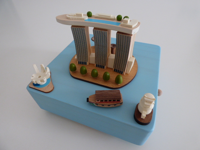 マリーナベイサンズのオルゴール - アカバネーゼのシンガポール見聞録