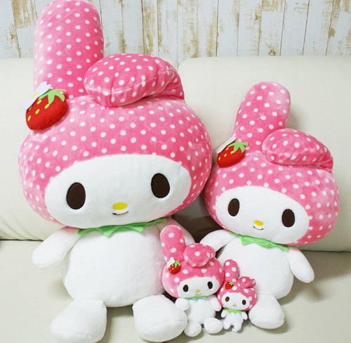 マイメロディ ふわふわイチゴぬいぐるみ - ＊めろめろマイメロディ＊