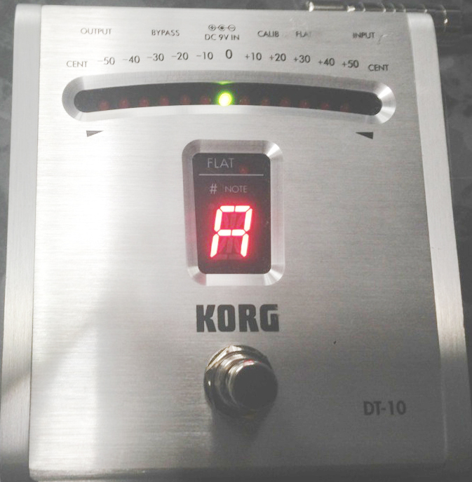 KORG DT-10/チューナー レビュー - エフェクターレビュー