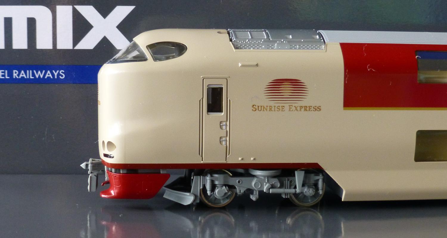 tomix HO 285系サンライズエクスプレス入線(1) | 川崎駅 レイアウト