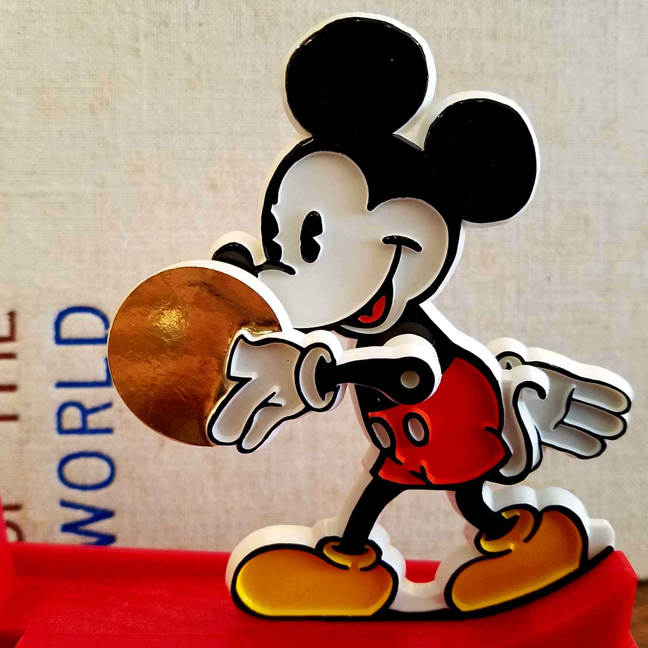 ビンテージなミッキーマウスのボーリングバンク（貯金箱） - [Sold Out