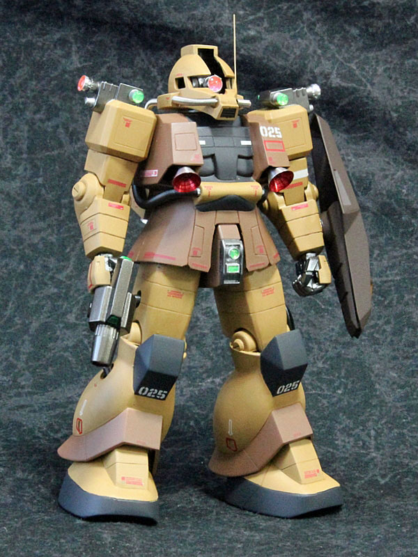 HIGH-GEARedの模型と趣味の日常 1/144 MSV旧キット『MS-06E ザク強行