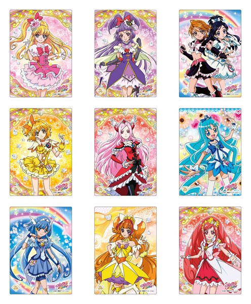 トレカ】「魔法つかいプリキュア！」に歴代プリキュアオールスター