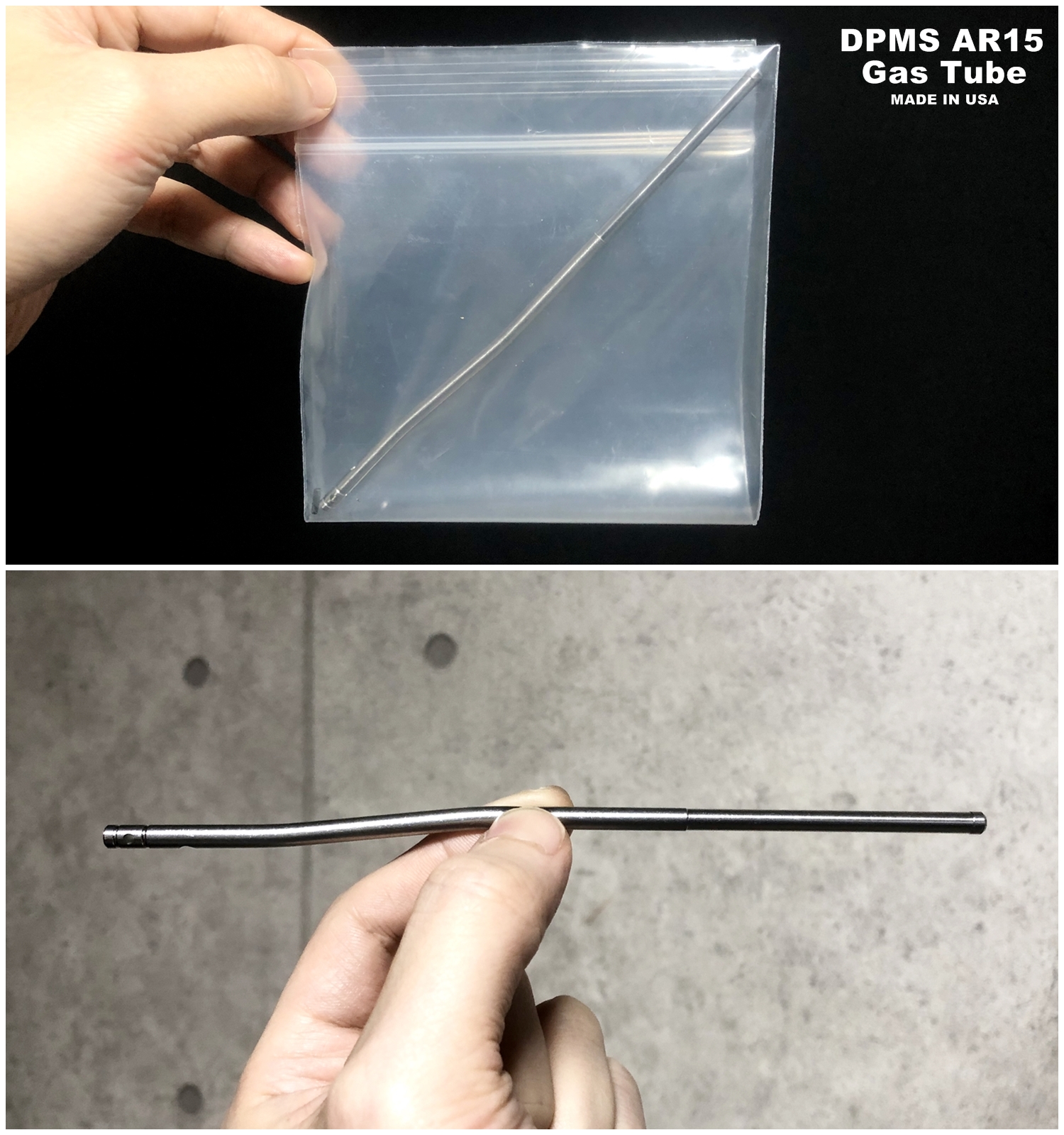 実物 & リアルレプリカ AR15 ガスチューブの違いを検証!! AR15 DPMS