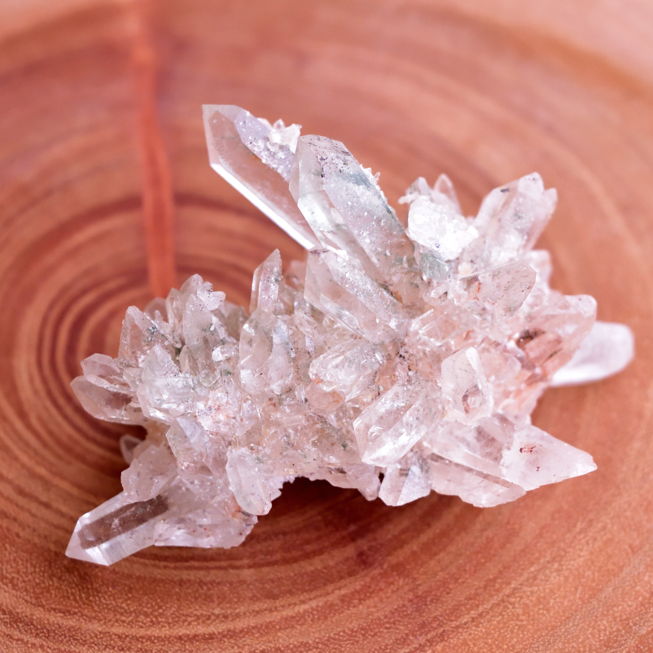 ヒマラヤ水晶クラスター ピンククォーツ インド・マニハール産 107g