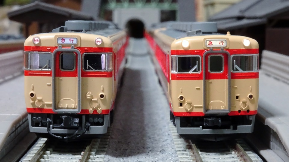 KATO キハ58系パノラミックW TOMIXと並べてみました。 - ビスタ模型