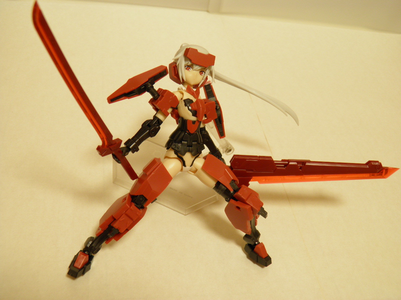 フレームアームズ・ガール＆ウェポンセット〈迅雷Ver.〉 レビュー