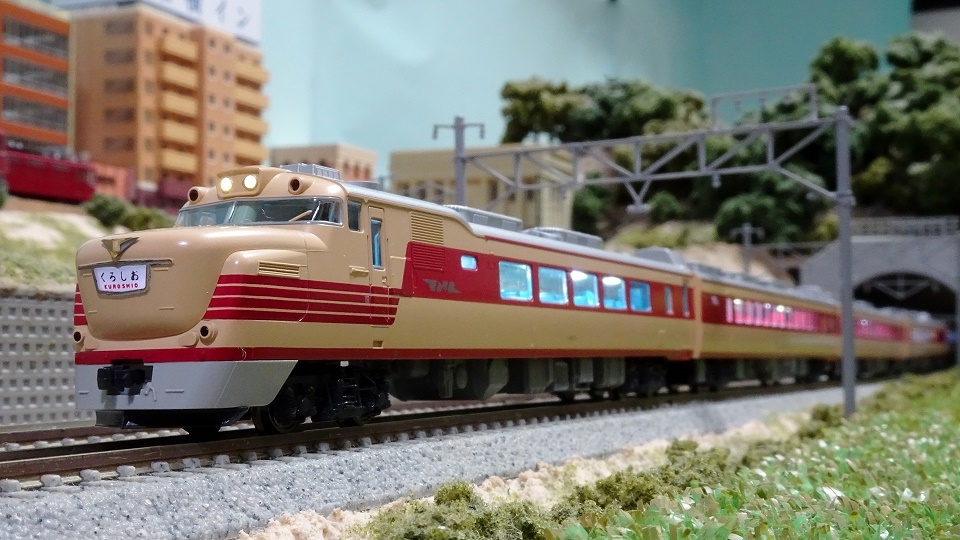 キハ81系 特急「くろしお」ブルドック - ビスタ模型鉄道（エヌゲージ日記）